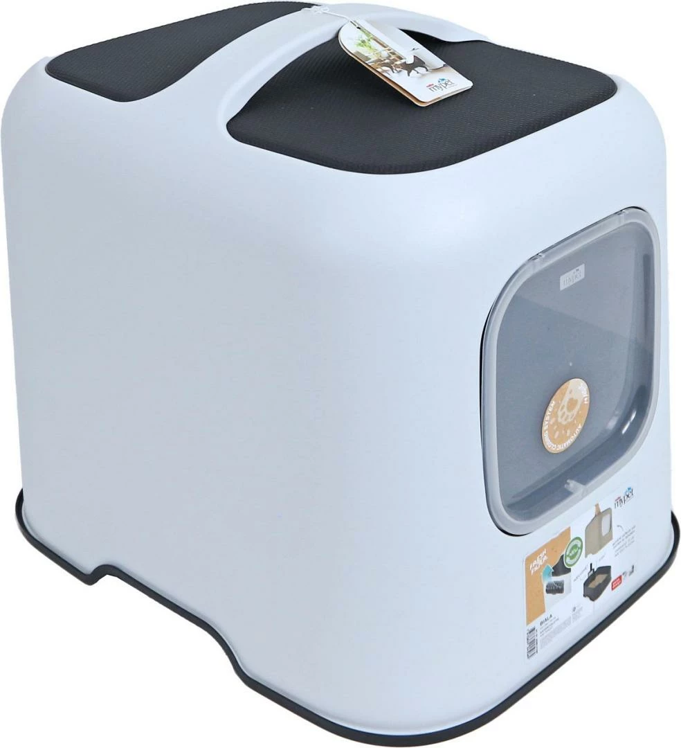 Rotho Mypet Kattenbak Biala Mistletoe White 3 Rotho Mypet Kattenbak Biala Mistletoe White