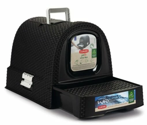 Curver Kattenbak Antraciet 8 Curver Kattenbak Antraciet -Huisdierbenodigdheden Verkoopwinkel 0400460 det1