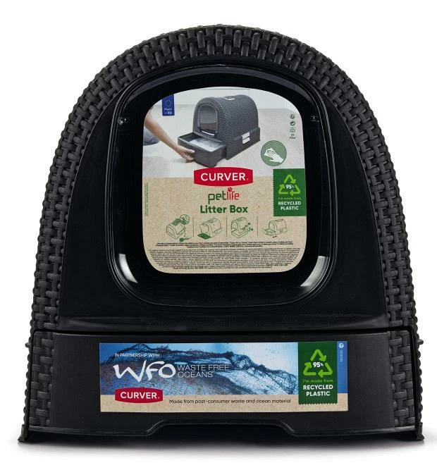 Curver Kattenbak Antraciet 5 Curver Kattenbak Antraciet - Afbeelding 3