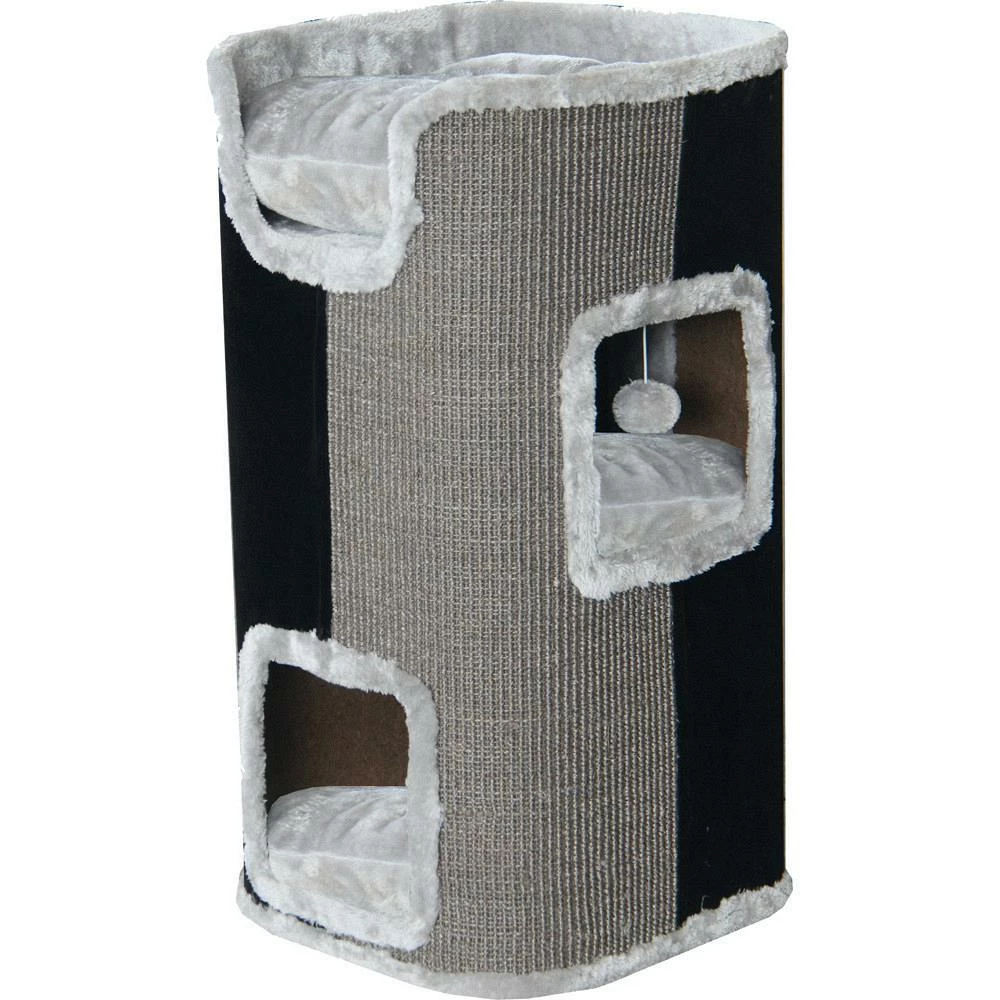 Boon Krabtoren 75 Cm Grijs/zwart 2 Boon Krabtoren 75 Cm Grijs/zwart