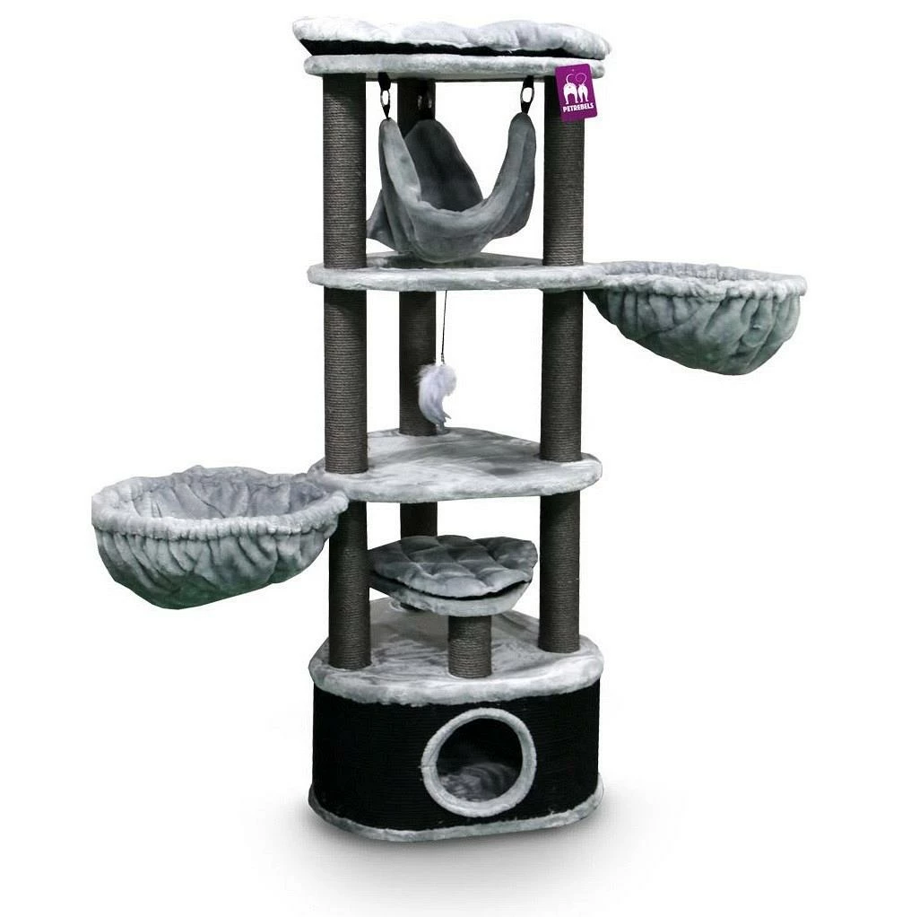 Petrebels Krabmeubel Kings & Queens Catharina 160 Grey 3 Petrebels Krabmeubel Kings & Queens Catharina 160 Grey