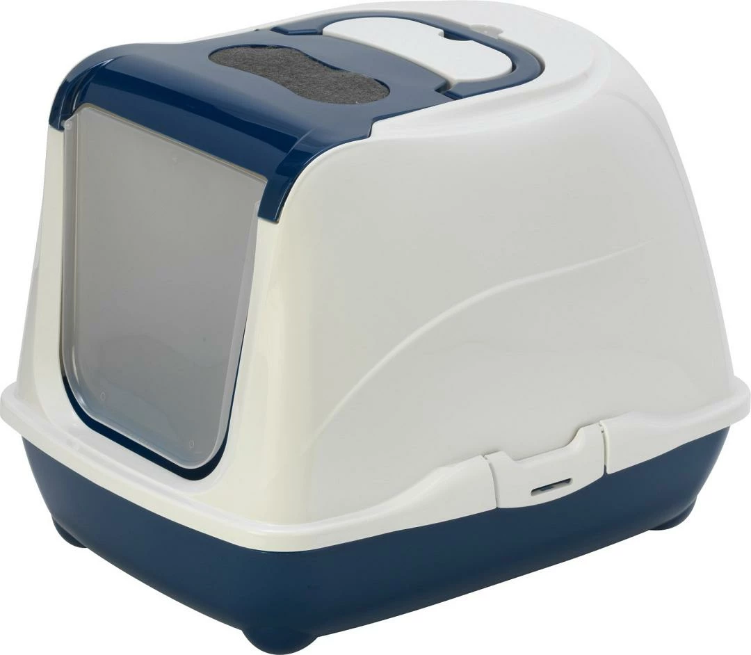 Moderna Kattenbak Flip Cat Blue Berry 3 Moderna Kattenbak Flip Cat Blue Berry
