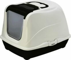 Moderna Kattenbak Flip Cat XL Zwart/wit